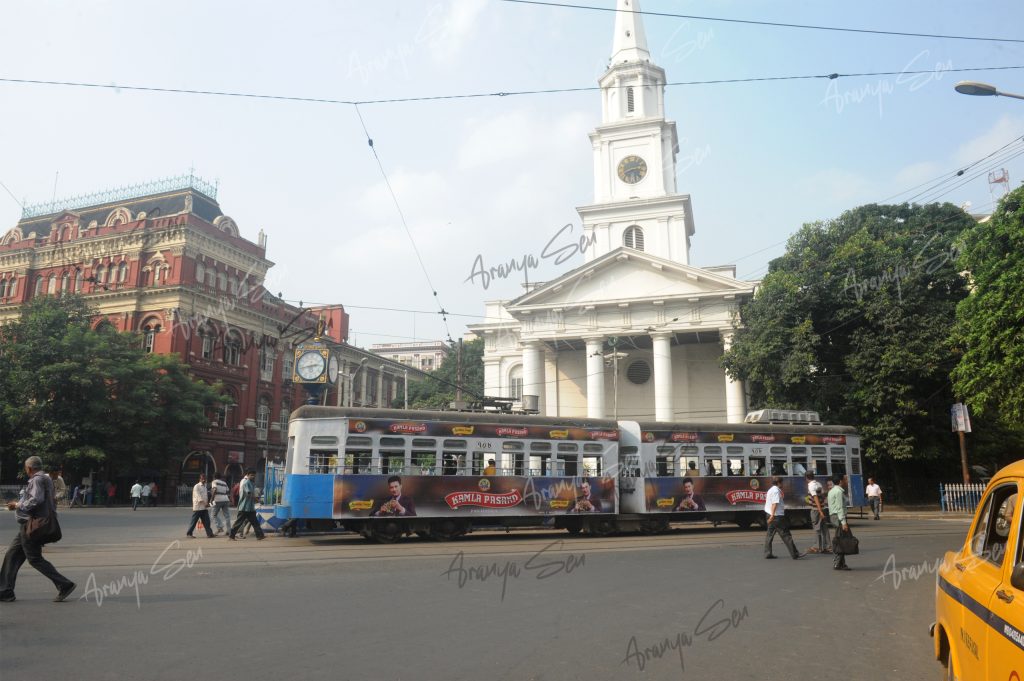 1.Tram in Dalhousi,Kolkata 2015
