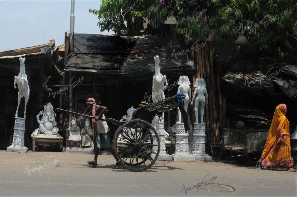10.Rickshaw in north Kolkata 2015