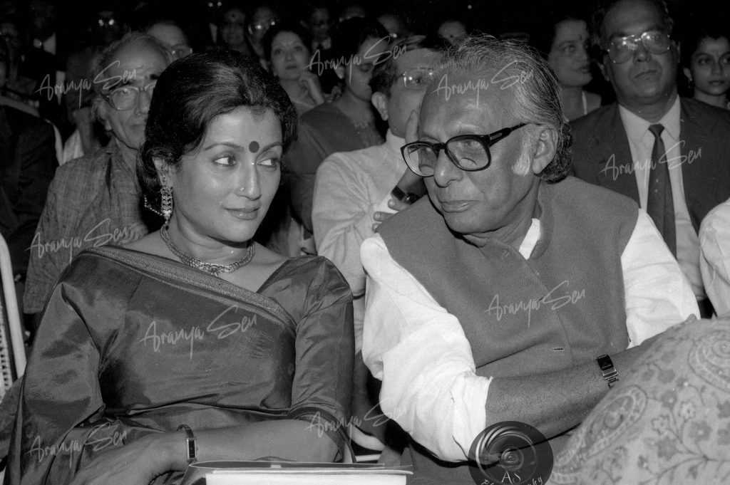 Mrinal Sen and Aparna Sen